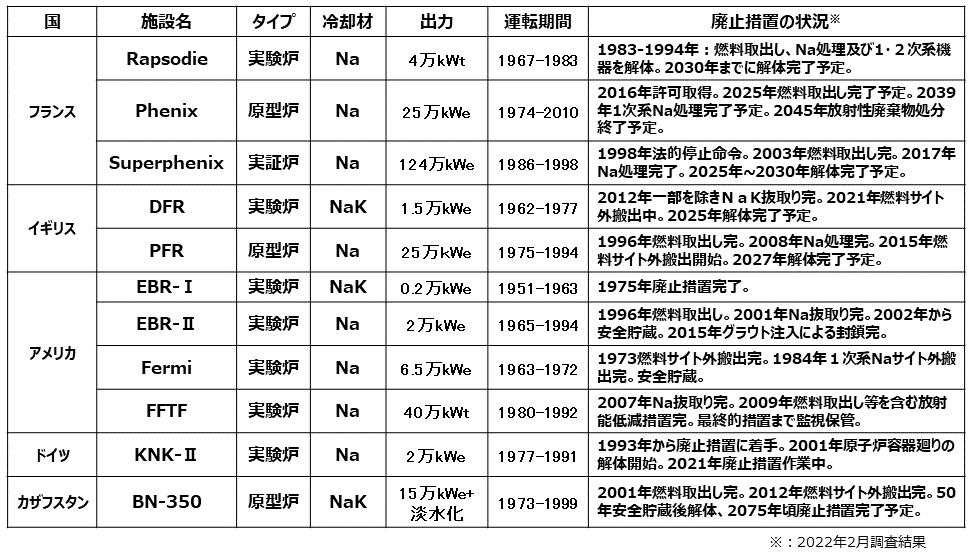 世界の廃止措置